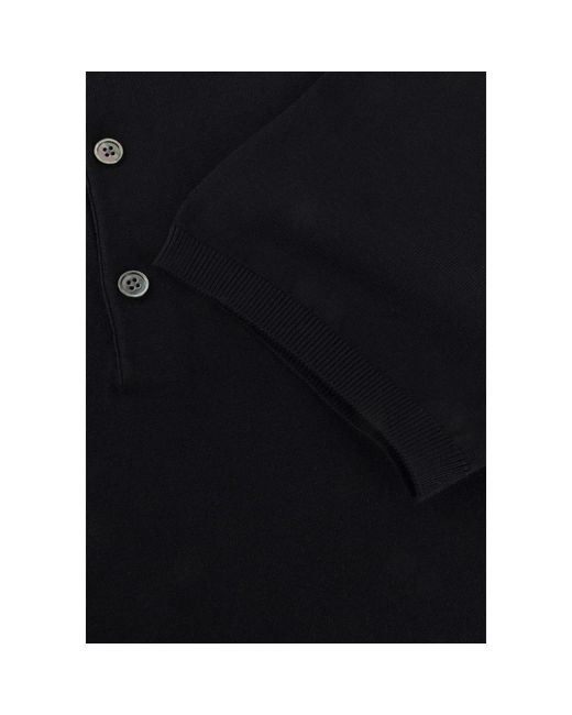 Profuomo Luxury Basic Polo in Black für Herren