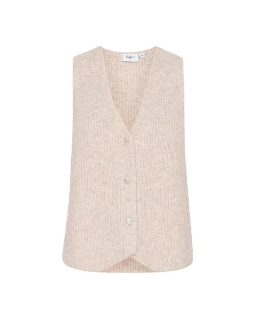 Saint Tropez Natural Waistcoats