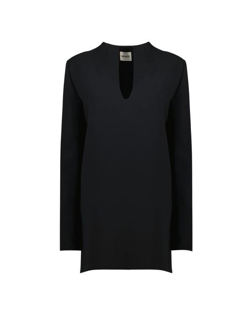 Khaite Black Aleena Dress
