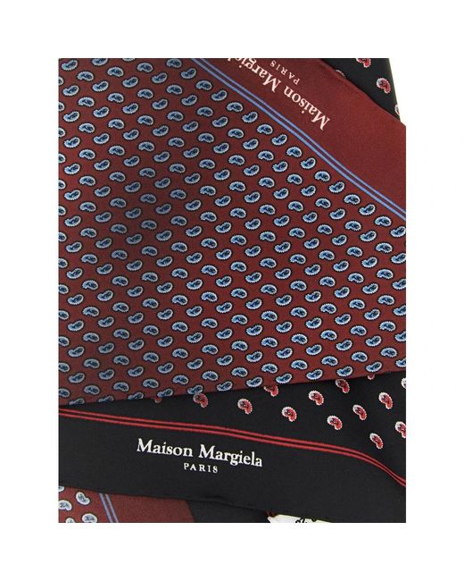 Maison Margiela Multicolor Silk Scarves for men