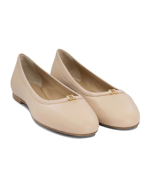Chloé Natural Ballerinas