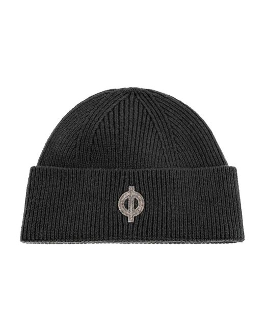 Samsøe & Samsøe Logo Beanie in Black für Herren
