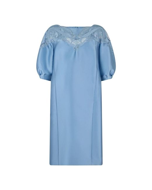 Alberta Ferretti Blue Midi Dresses