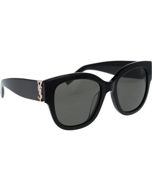 Saint Laurent Black Stilvolle sonnenbrille für modebewusste frauen