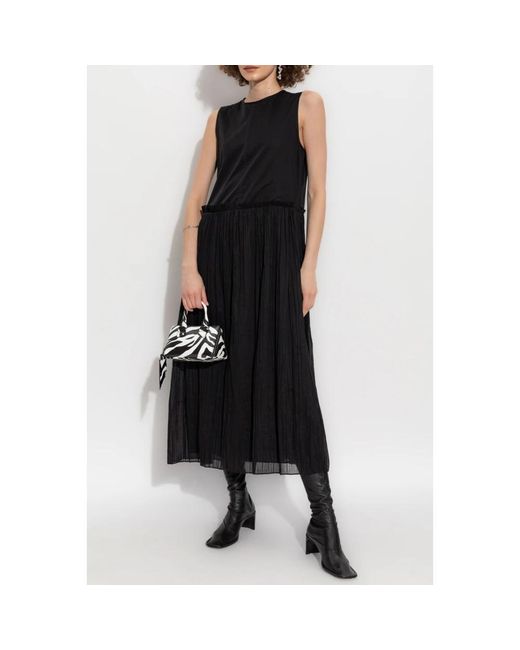 Jil Sander Black Midi Dresses