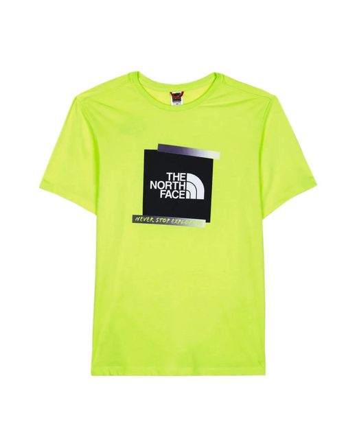 The North Face Redbox klassisches t-shirt in Yellow für Herren