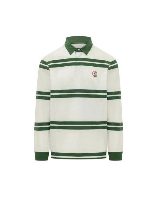 Drole de Monsieur Green Polo Shirts for men