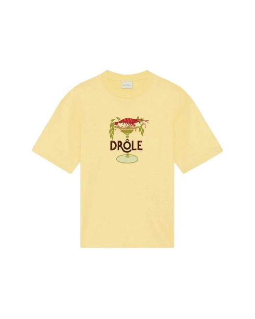 Drole de Monsieur Yellow T-Shirts for men