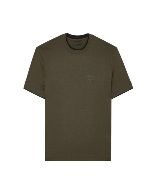 Emporio Armani Green T-Shirts for men