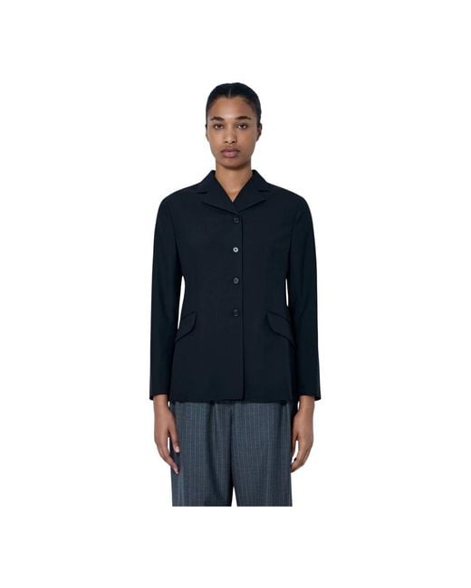 Jil Sander Blue Blazers