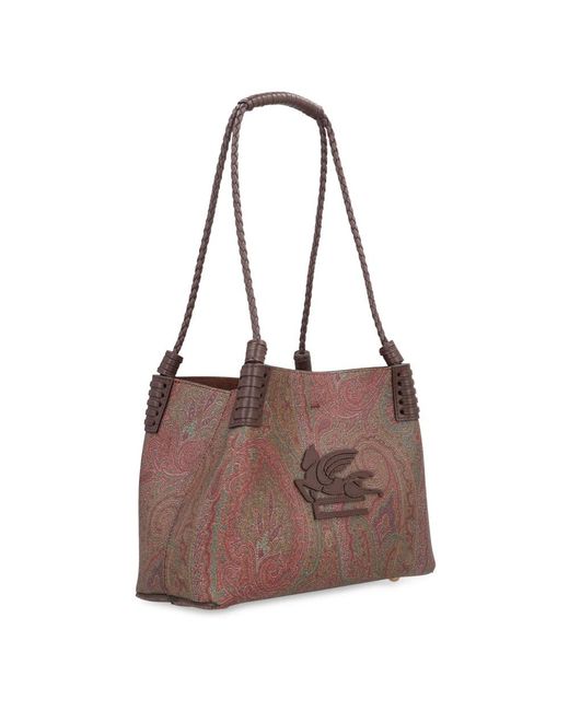 Etro Brown Tote Bags