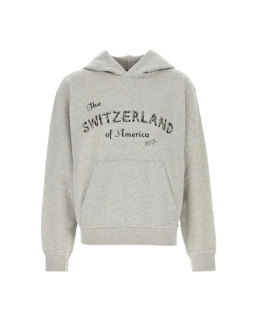 Bode Mrf25Cs032 Sweatshirt in het Gray voor heren