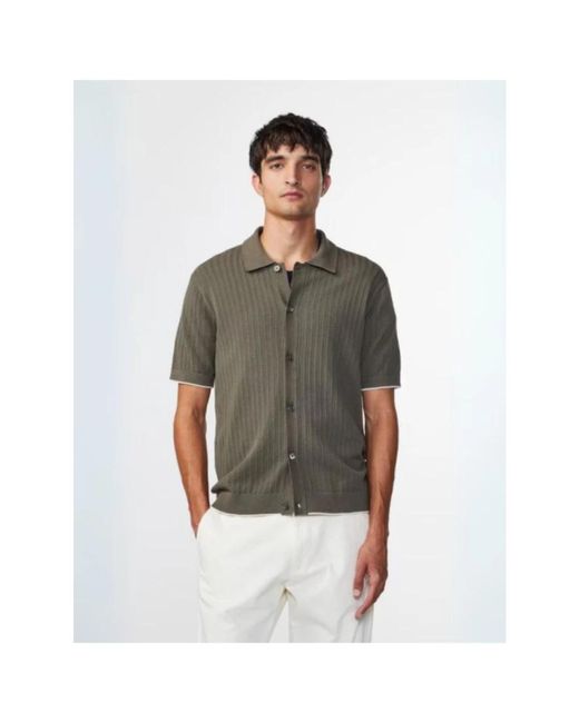 NN07 Short Sleeve Shirts in het Green voor heren