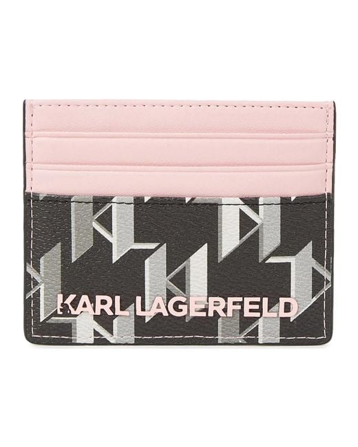 Karl Lagerfeld Pink Wallets & Cardholders