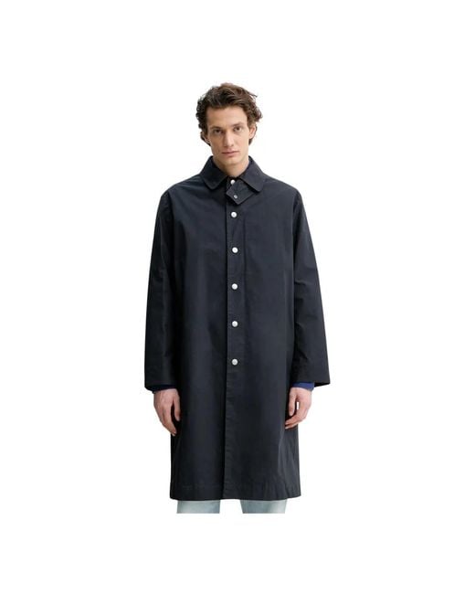 A.P.C. Arthur Mac Coat in Blue für Herren