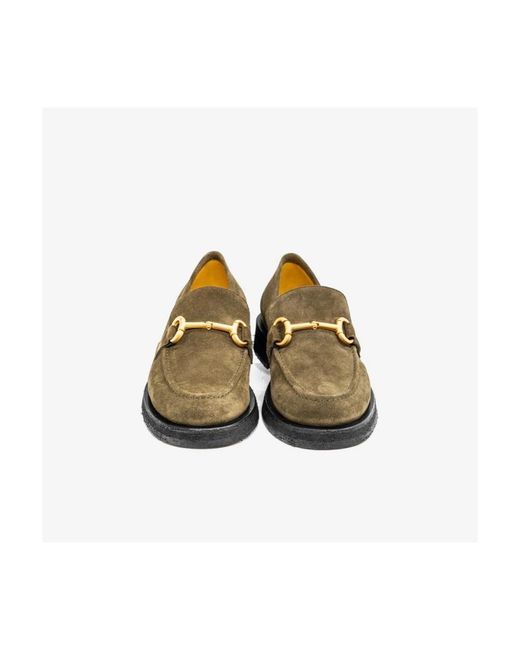 Mara Bini Green Loafers
