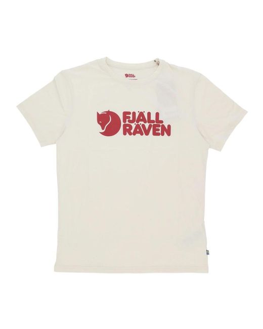 Fjallraven White T-Shirts for men