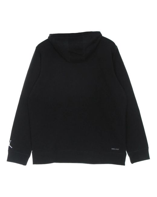 Nike Fitness ,Zwart ,Katoen Graphic Hoodie Sweatshirt in het Black voor heren