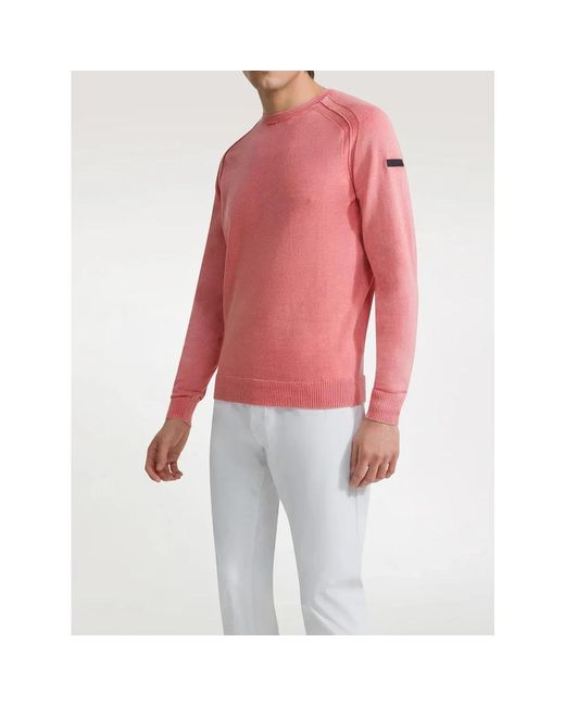 Rrd Pink Round-Neck Knitwear for men