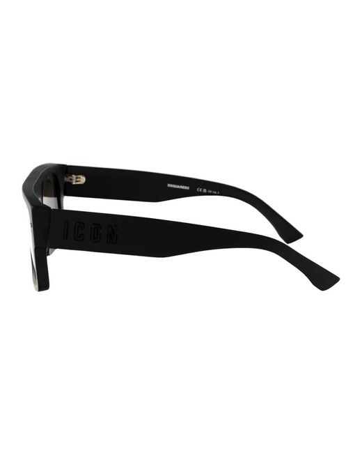 DSquared² Ikonoische sonnenbrille modell 0008/s in Black für Herren