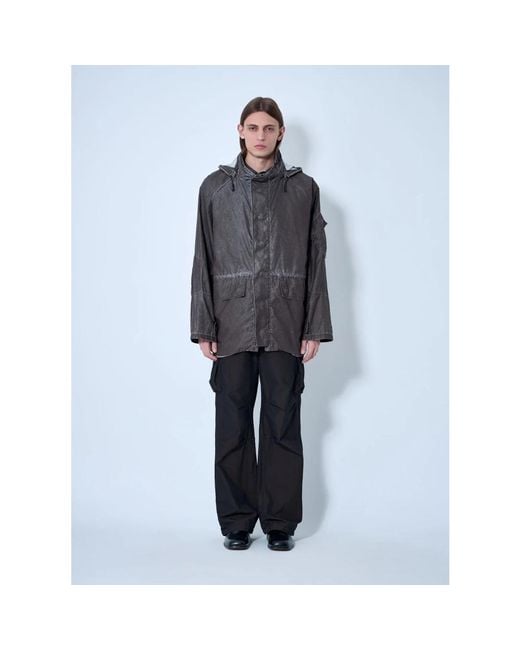 Our Legacy Gray Parkas for men