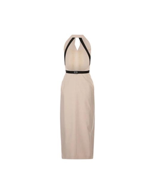 Max Mara Maxi Jurken in het Natural