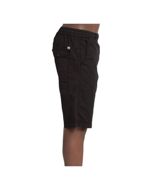 C P Company Stretch twill shorts in Black für Herren