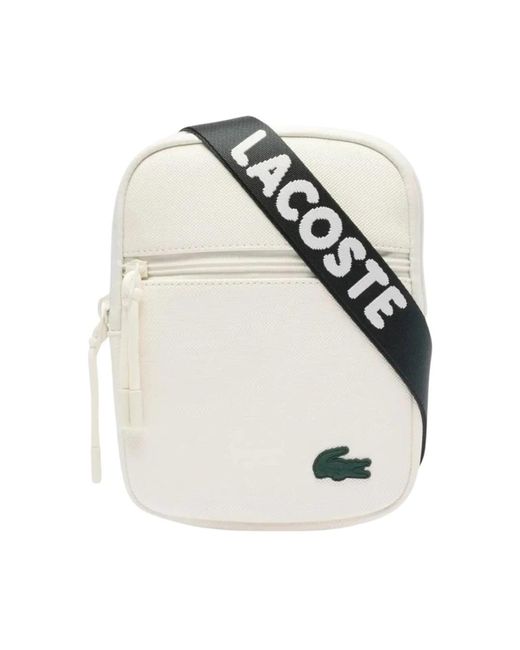 Messenger Bags di Lacoste in White da Uomo