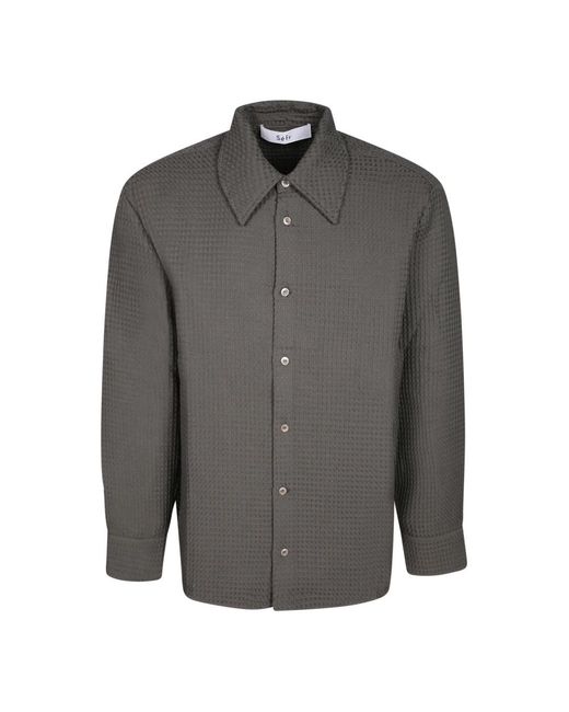 Séfr Gray Casual Shirts for men