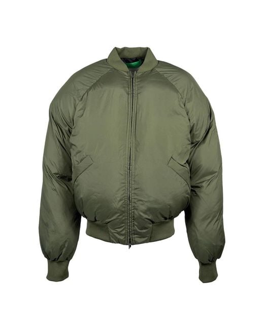 GARMENT WORKSHOP Green Bomber Jackets for men