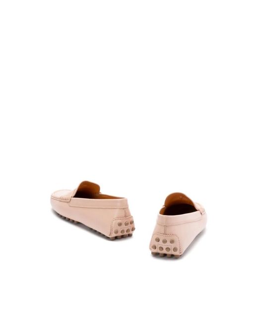 Tod's Pink Loafers