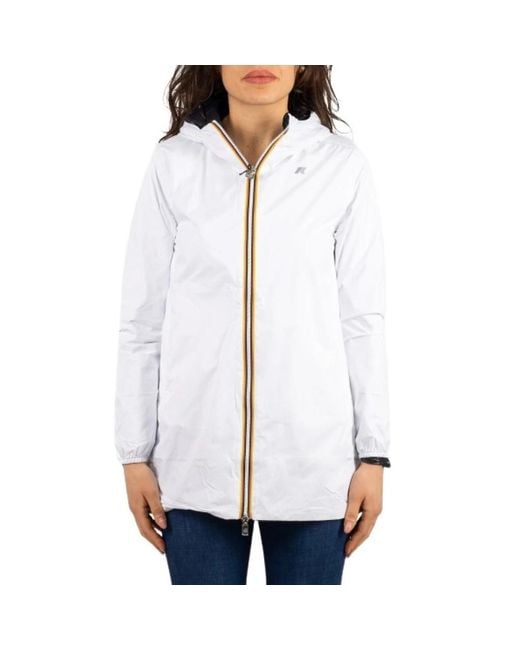 K-Way White Light Jackets