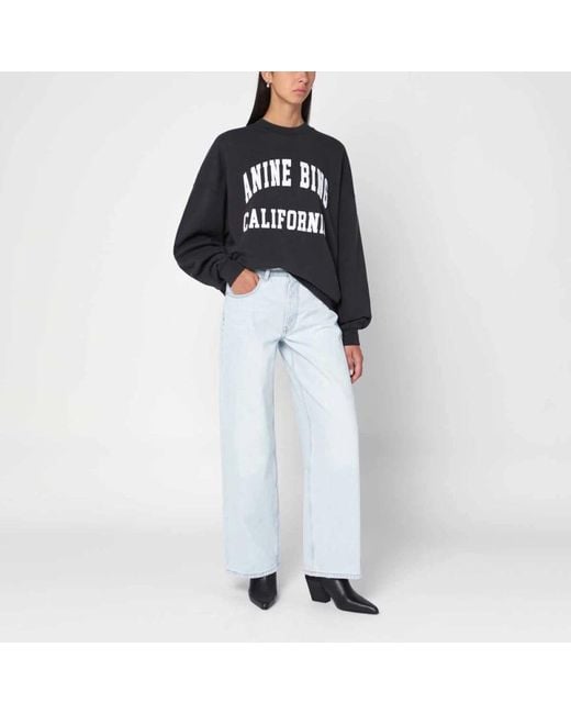 Anine Bing Black Sweatshirts