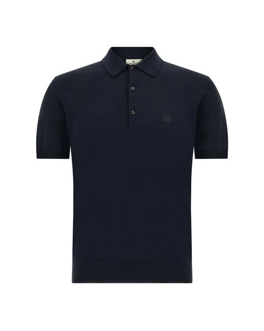 Etro Blue Polo Shirts for men
