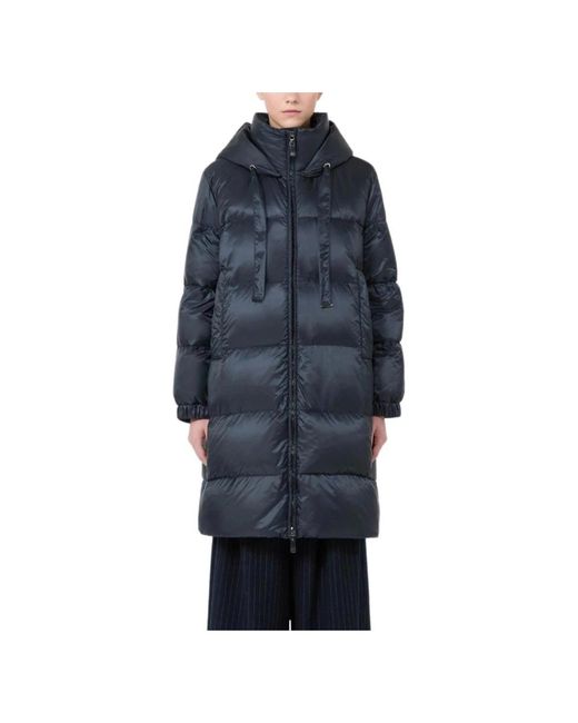 Max Mara Imbottito Lungo in het Blue