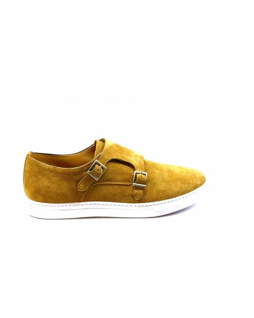 BERWICK  1707 Yellow Loafers for men