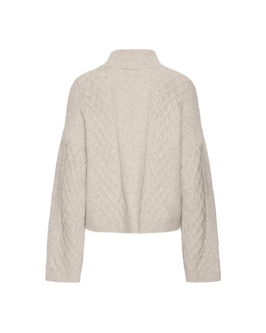 Ichi White Turtlenecks