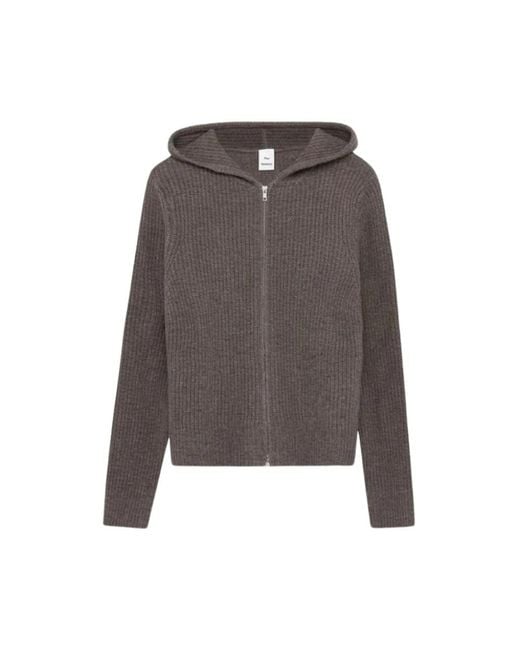 Won Hundred Gray Zip-Throughs for men