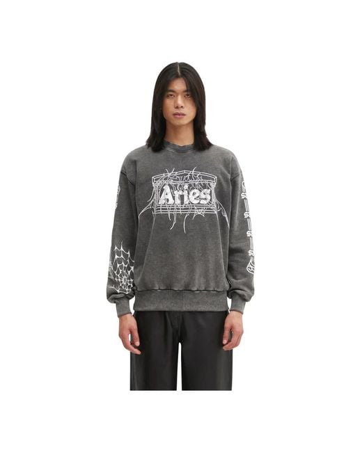 Aries Sweatshirts in het Gray voor heren