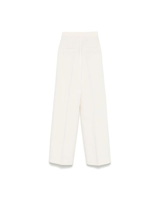 Wide Trousers Rohe en coloris White