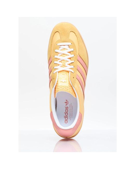 Adidas Strukturierte gazelle indoor sneakers in Pink für Herren