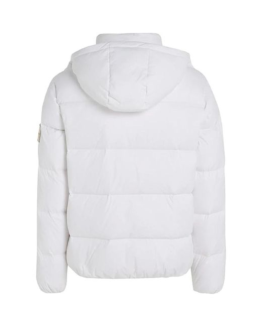 Calvin Klein White Winter Jackets for men