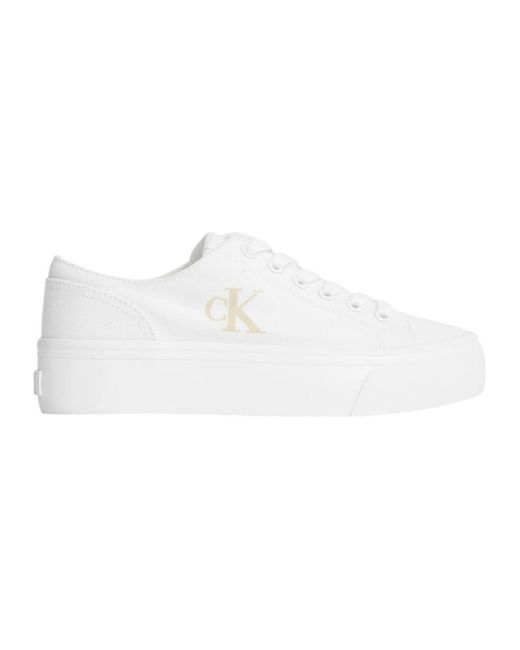 Calvin Klein Women's White Sneakers