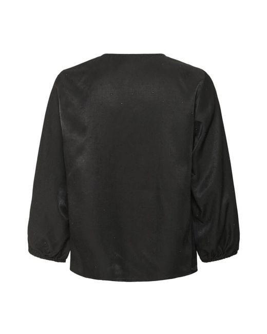 Blouses Kaffe en coloris Black