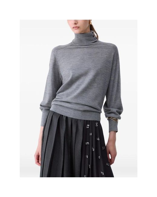 Liu Jo Gray Turtlenecks