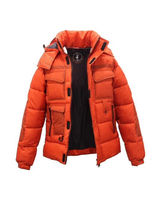Winter Jackets Save The Duck de hombre de color Red