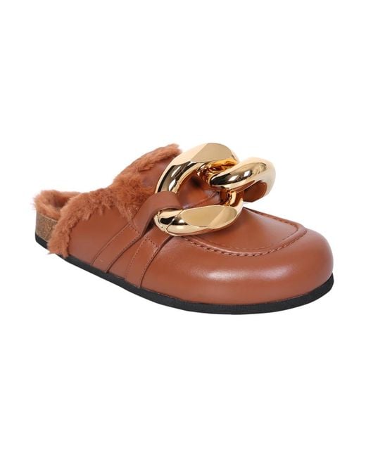 Mules J.W. Anderson de color Brown