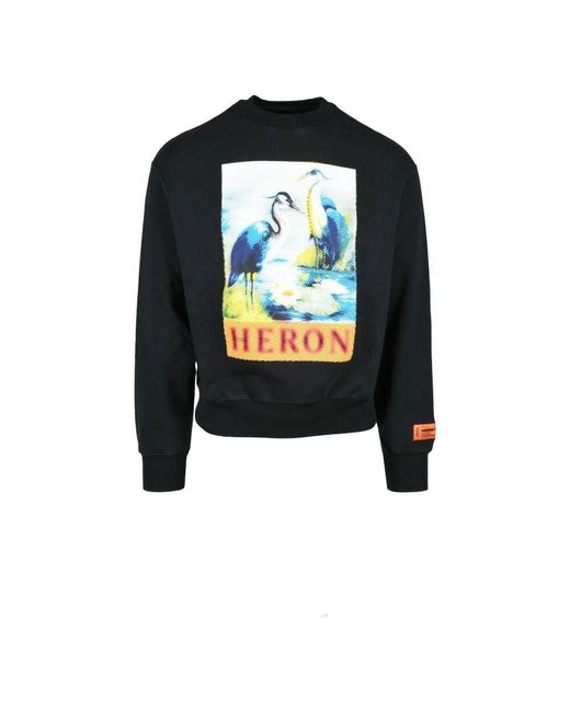 Heron Preston Black Sweatshirts for men