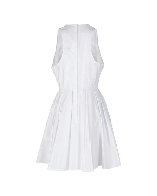 Sportmax White Short Dresses