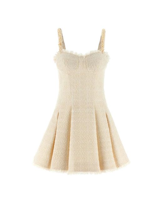 Balmain Natural Party Dresses